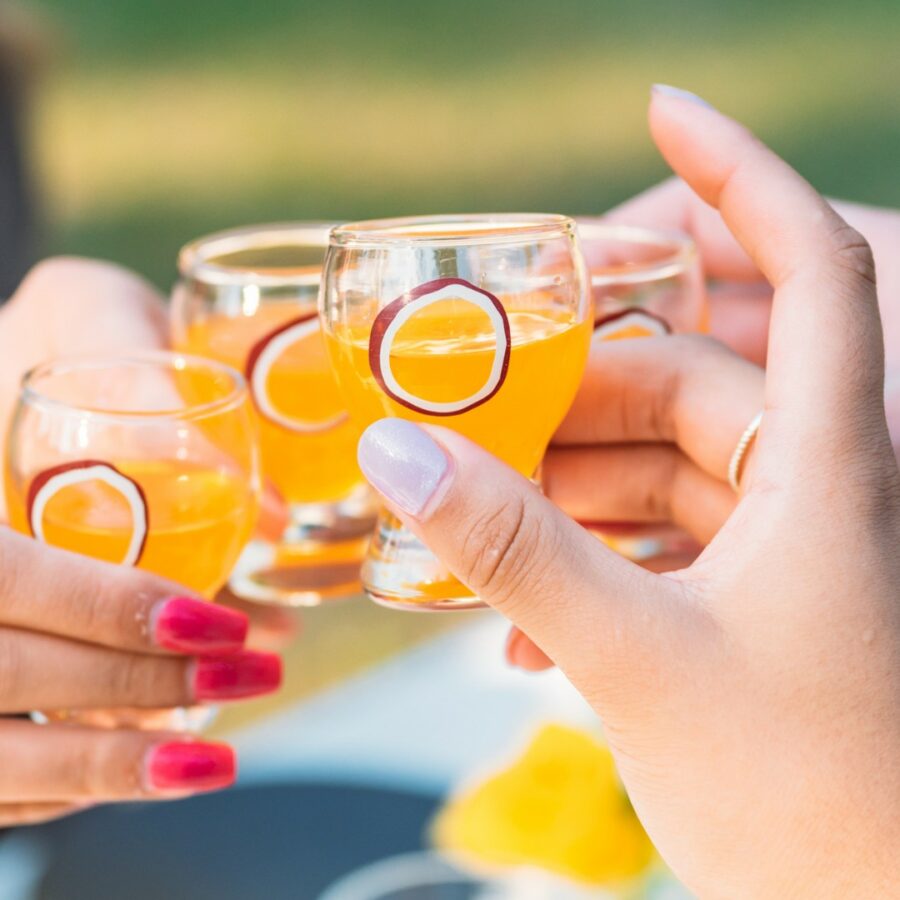 Passimoncello shot glaasjes